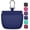 Blue, variant on Unbranded【One-Hand Access Silicone Dog Treat Pouch, Small Pocket Sized Training Pouch with Pull Tab & Auto Closing Lid for Easy Pet Training & Walking (Purple)