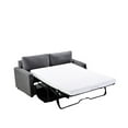 thumbnail image 5 of Uspridefurniture Borland 70'' Velvet Square Arm Sofa Bed,Gray, 5 of 5