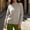 Coffee, variant on Sweaters for Women Mock Neck Soft Plush Knit Sweater Long Sleeve Solid Pullover Casual Warm Basic Layering Top for Fall Winter Daily Wear Outdoors Looks