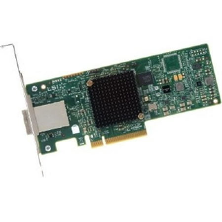 LSI Logic H5-25460-00 Controller Card 9300-8e SAS 8Port 12Gbs PCI-Ecpress 3.0 Brown