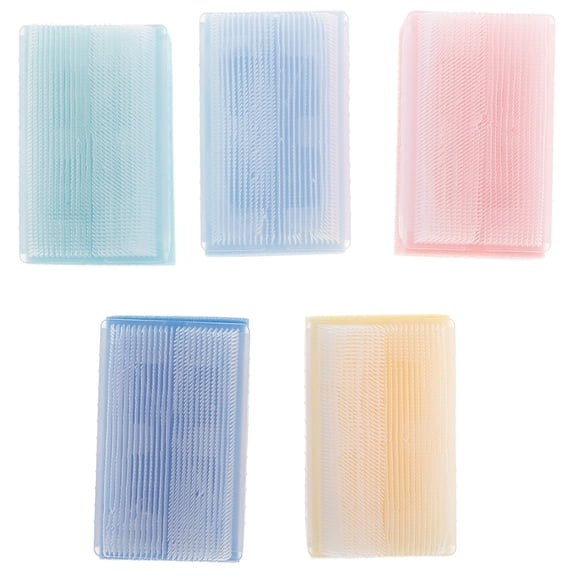 Beaupretty Soft Baby Brush Multi Color 5Pcs