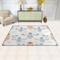 thumbnail image 3 of Bohemian Flowers Area Rugs Colorful Large Non-Slip Floor Mat Decorative Carpets Doormat for Kitchen Living Dining Dorm Playing Room Bedroom 31 x 20inch, 3 of 7