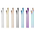 thumbnail image 3 of 7.6 Inch Long Handle Spoon Coffee Stirrers, 304 Stainless Steel Iced Teaspoon for Milk Tea Mixing Cocktail Stirring Coffee Milkshake Cold Drink, 3 of 6