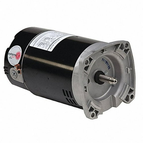 U.S. Motors Emerson 56Y Square Flange Single Speed 1-1/2HP Full Rated Pool and Spa Motor ASB858