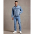 thumbnail image 2 of Men's Denim Classic Jean Suit 2-Piece Outfit Jacket & Pants, 2 of 10