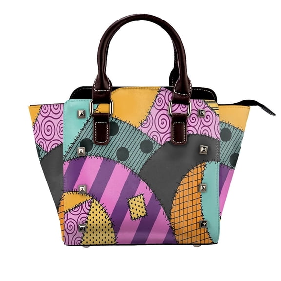 Sally Ragdoll Rivet Fashion One-Shoulder Women's Handbag Tote Bag