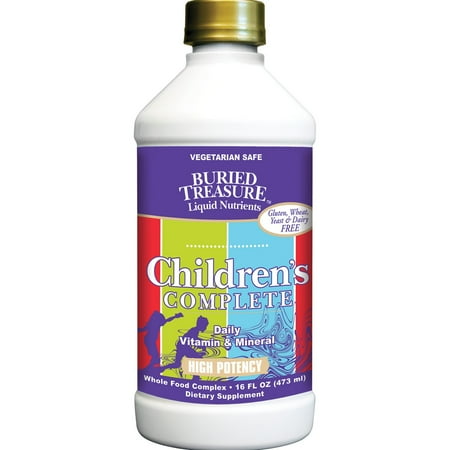 Buried Treasure Children's Complete Whole Food Complex Liquid, Citrus, 16 Fl