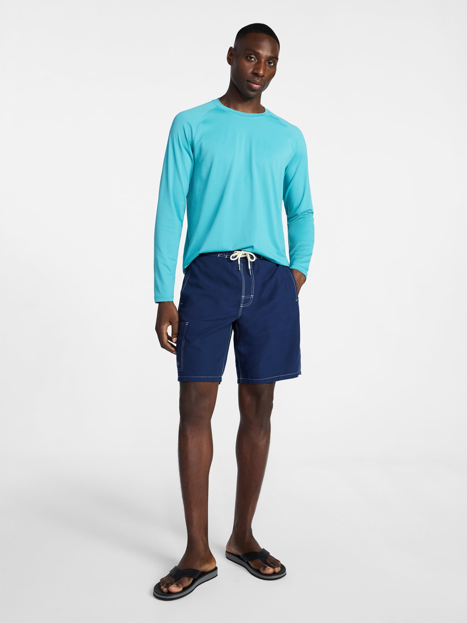 George Men's and Big Men's Cargo E Board Swim Shorts, Sizes S-3XL