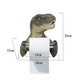 thumbnail image 2 of Inodoro Porta rollo de papel higiénico con perforaciones sin dinosaurios, porta rollo de papel higiénico y porta rollo de papel, manualidades de resina (portarrollos de papel Tyrannosaurus), 2 of 4