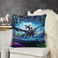 thumbnail image 3 of Funda de almohada de peluche Cómo entrenar a tu dragón, funda de almohada ultracómoda de varios tamaños, fundas protectoras antiincrustantes, 3 of 5