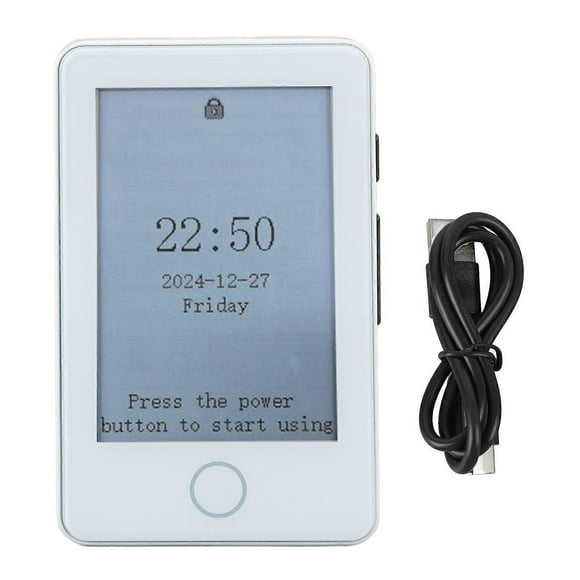 Lecteur de livres électrique portable avec écran tactile de 2,7 pouces, lecteur MP3 Bluetooth