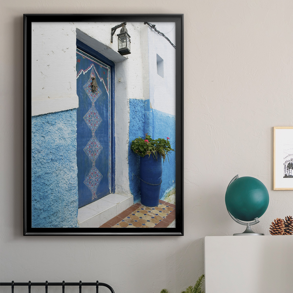 Morocco Door Premium Classic Framed Print - Ready to Hang