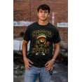 thumbnail image 5 of Reggae Roots Rastafari Teddy Bear Men's Graphic T Shirt Tees Brisco Brands S, 5 of 6