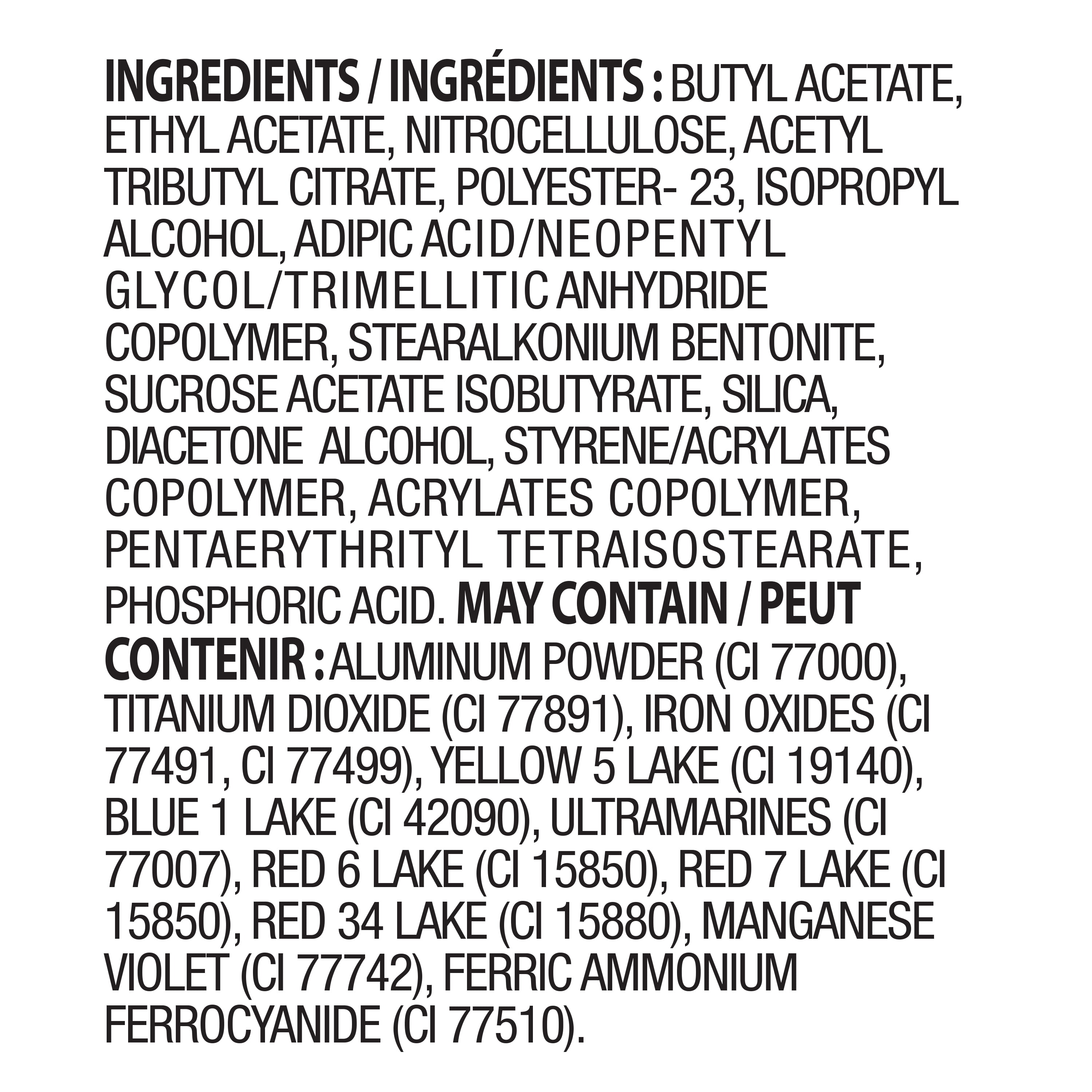 L.A. COLORS Color Last Nail Polish, Ruby, Burgundy, 0.5 fl oz