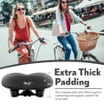 thumbnail image 5 of X WING Evoride Noseless Bike Seat for Men & Women - Extra Thick Bike Seat Cushion - Bicycle Seat Fits City, Electric, Stationary, & Peloton Bikes - Bike Saddle Eliminates Numbness & Ensures Stability, 5 of 6