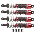 thumbnail image 2 of 1/10 Scale 95mm RC Shock Absorbers, Aluminum Alloy Oil Filled 4 Pack Set for Off Road Crawling High Speed Racing Performance Upgrade, 2 of 7