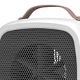 thumbnail image 4 of Portable Heater,Portable Fan Heater Air Warmer Living Room,PTC Ceramic Heating Tools Bedroom Office Desk,Winter Warm Space Electric Heater Thermostat,Household Space Heater Energy Saving White Zulema Calefactor portátil, 4 of 8