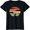 Black, variant on Women Wolf Shirt Retro Style Short Sleeve Casual T-Shirt