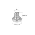 thumbnail image 3 of Unique Bargains M6x8mm Machine Screws Pan Phillips Cross Head Screw Fasteners Bolts 20Pcs, 3 of 3