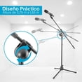 thumbnail image 2 of Kit Soporte Tripie para Micrófono Pyle, Inculye Micrófono y Cable de 4.5 Metros, Brazo Extensible de 19 cm, Patas de Trípode Muy Resistentes y Altura Ajustable de 80 CM a 1.5 MTS, 2 of 7
