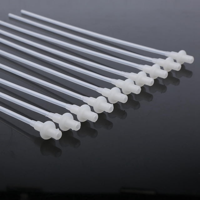 10 unids/set tubo de catéter de cría de inseminación Artificial de oveja canina desechable
