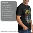 thumbnail image 6 of Star Wars Men's Galactic Battle Graphic Tee, Retro Design,, 6 of 10