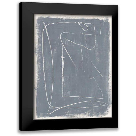Barnes, Victoria 12x14 Black Modern Framed Museum Art Print Titled - Kinetic Imprint I