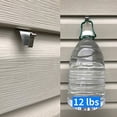 thumbnail image 6 of vinyl siding hooks for hanging, heavy duty light mailbox planter hanger 8 pack, 6 of 8