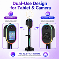 thumbnail image 5 of RDYMONKEY Photo Booth for iPad 10.2"-12.9" & Camera Dual-Use Photo Booth Machine with RGB Ring Light, Music Sync, APP Control for Weedding Party Rental, 5 of 10