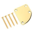 thumbnail image 2 of Electric Guitar Neck Plate Set, Beautiful Appearance Simple Installation Anti Scratch Electric Guitar Neck Plate 4 Hole Lightweight  For Music Class, 2 of 8