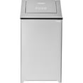 thumbnail image 2 of Global Industrial 40 Gallon Stainless Steel Swing Top Receptacle, 2 of 6