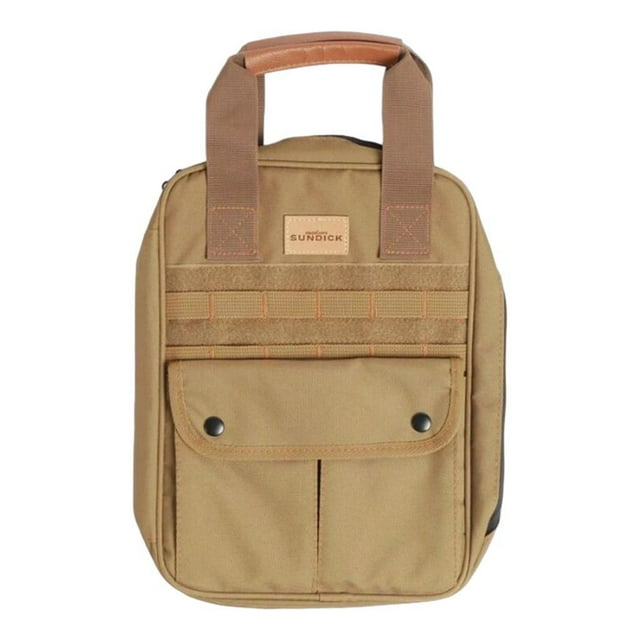 Bolsa organizadora de utensilios de camping, impermeable, para tabla de cortar, almacenamiento de vajilla Marrón