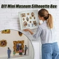 thumbnail image 5 of DIY Mini Museum Silhouette Box, Family Memory Photo Display Case Frame Silhouette Box with Mini Frames & Figurines, Celebrate Your Unique Memories in *, for Anniversary, Valentine, 5 of 10