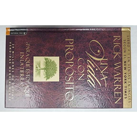 Pre-Owned Una Vida con Proposito (Hardcover) 0829737863 9780829737868