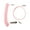 Pink, variant on Metal Aviation Connectors Coiled USB Type C Cable for Mechanical Keyboards Aviation Connectors Spirals Paracord