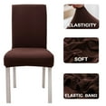 thumbnail image 5 of Lksixu Chair Covers for Dining Room, Stretch Solid Color Chair Slipcovers, Soft Breathable Dust-proof Spandex Decorative Seat Cover Elastic Removable Washable Universal Chair Protector for Kitchen, 5 of 5