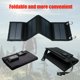 thumbnail image 5 of Cargador solar portátil de 80 W para teléfono, resistente al agua, con 4 paneles solares, ideal para pesca, senderismo, camping, emergencias al aire libre., 5 of 8