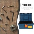 thumbnail image 3 of GOOHOCHY Household Toolbox Plastic Tool Organizer Durable Tool Storage Case with Handle for Repair Tools, 3 of 8
