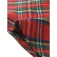 thumbnail image 6 of DARING DIVA Women's Tartan Plaid Skater Suspender Skirt L Red Green, 6 of 6