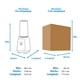 thumbnail image 4 of Licuadora Black+Decker Ice Crush con 2 Vasos Personales de 600ml Gris, 4 of 5