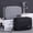 Black, variant on Men's Hanging Water Resistant Travel Toiletry Bag, Multi Compartment Foldable Shaving Dopp Kit