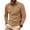 Khaki, variant on Mfakffe Polo Shirts For Men Long Sleeve Golf Shirts Quick Dry Lightweight 3-Button Performance Work Fishing Athletic