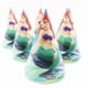 thumbnail image 3 of Sombreros de papel de sirena para cumpleaños, suministros de fiesta de cumpleaños para niños, gorros para fiesta de cumpleaños, recuerdo, 6 uds., 3 of 4