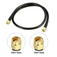 thumbnail image 2 of Unique Bargains Câble d'Extension d'Antenne SMA Mâle vers SMA Mâle RG58 50 Ohm 1-ft, 2 of 4