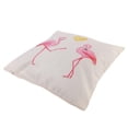 thumbnail image 3 of Almohada de decoración para hogar Perfecl Funda de almohada de flamenco 43 x 43 cm, 3 of 7