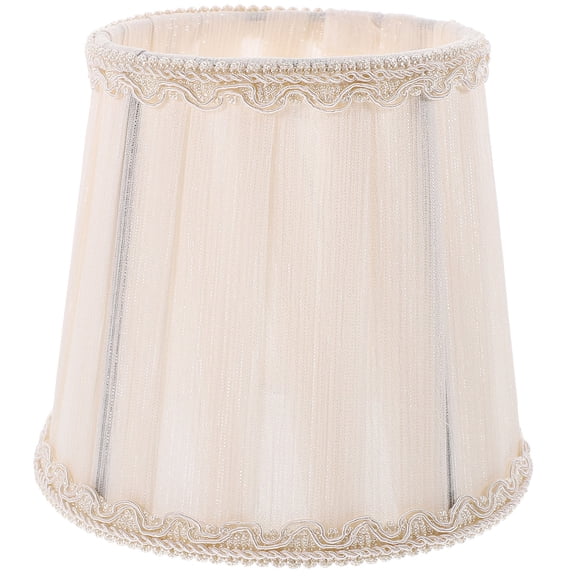 COMPUKAS Beige Drum Lampshade for Table Lamps Home Decor Multi-Functional