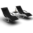 thumbnail image 1 of Eastvita Ensemble Moderne de Salon Extérieur Chaises avec Accoudoirs Réglables avec Table d'Appoint Fauteuil Inclinable de Patio pour Terrasse Balcon Pelouse, 1 of 6