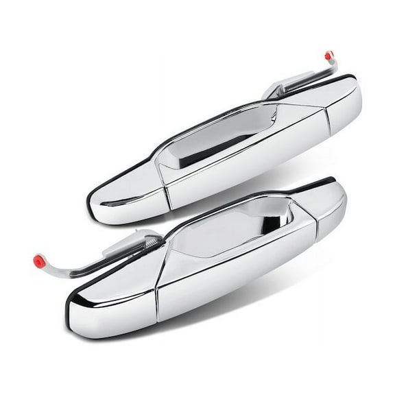 Rear Door Handle Set 2 - Compatible with 2007 - 2014 Chevy Suburban 1500 2008 2009 2010 2011 2012 2013