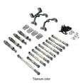 thumbnail image 1 of maskred Stronger Steering Link Rod Steering Linkage Tie Rod For 1/16 WPL C14 Titanium, 1 of 6