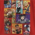thumbnail image 2 of Girl's Marvel Rising: Secret Warriors Poses  Graphic Tee Red Large, 2 of 5